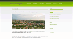 Desktop Screenshot of fwv-benningen.de
